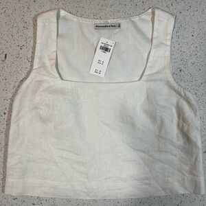 Abercrombie & Fitch Linen Top